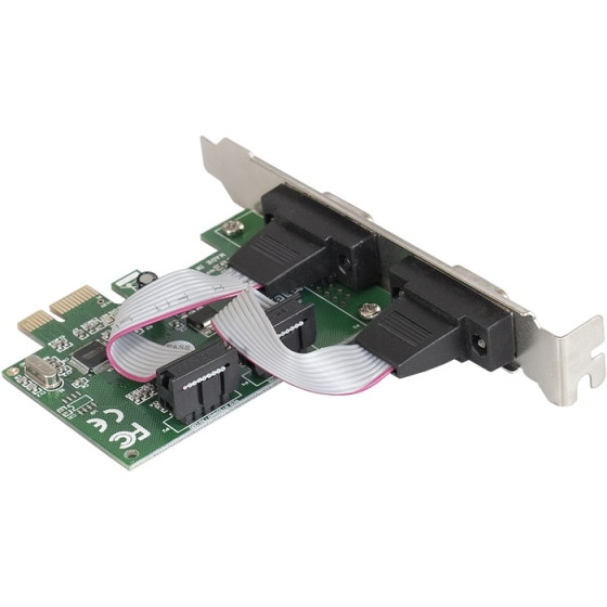 Контроллер ExeGate EXE-307 (PCI-E, 2xCOM DB9)