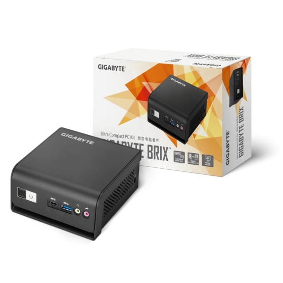 Моноблок Gigabyte BRIX GB-BMCE-4500C (Celeron N4500, 1xSODIMM DDR4, M.2 NVMe/2.5