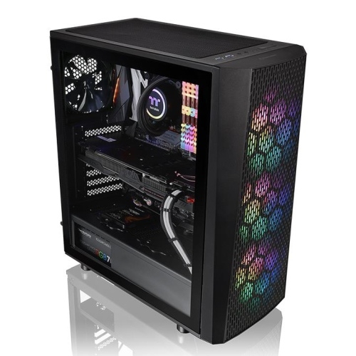 Корпус MidiTower ThermalTake Versa J24 TG RGB Black w/o (MidiATX, Window) Корпус MidiTower ThermalTake Versa J24 TG RGB Black w/o (MidiATX, Window)