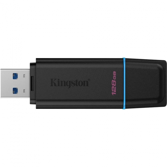 Флешка USB 128GB Kingston DataTraveler Exodia G2 (USB 3.2. Black/Blue)