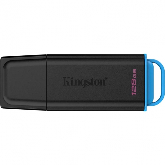 Флешка USB 128GB Kingston DataTraveler Exodia G2 (USB 3.2. Black/Blue)