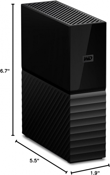 Жесткий диск внешний 8TB WD My Book WDBBGB0080HBK (3.5 Жесткий диск внешний 8TB WD My Book WDBBGB0080HBK (3.5