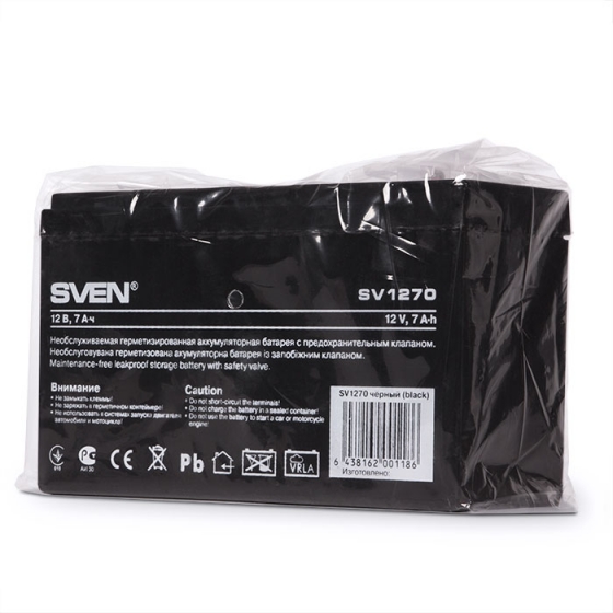 Аккумулятор для ИБП SVEN SV 1270 12V, 7AH
