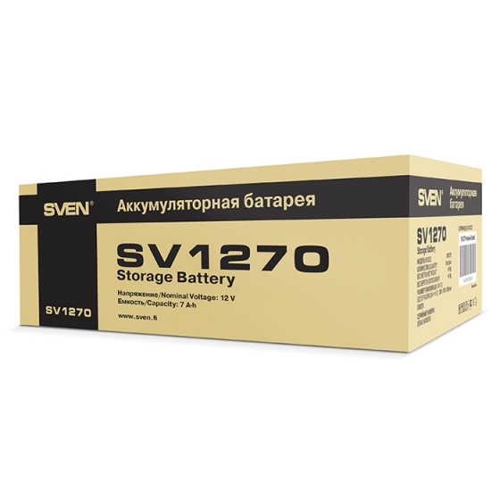 Аккумулятор для ИБП SVEN SV 1270 12V, 7AH