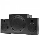 Колонки CrownMicro 2.1 CMS-407 (Bluetooth, 60W, FM, CardReader, Remote, MDF)