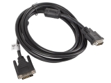 Кабель LANBERG CA-DVID-10CC-0030-BK DVI-D(M)(24+1)->DVI-D(M)(24+1) DUAL LINK 3M BLACK