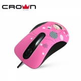 Мышь CrownMicro CMM-30 (3button, 1000dpi, Bear, USB)