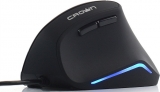 Мышь CrownMicro CMM-960 Health (6button, 1600dpi, Black, USB)