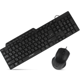 Клавиатура+Мышь CrownMicro CMMK-520B (Black, USB)