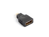 Адаптер LANBERG AD-0015-BK HDMI-A(F)->MICRO HDMI-D(M)