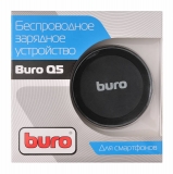 Беспроводное зарядное устройство для смартфонов Buro Q5 (1.0A, Black)