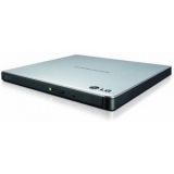Дисковод внешний DVD-RW LG GP57ES40 (USB, 24x/24x, Silver)