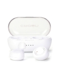 Наушники с микрофоном беспроводные CrownMicro CMTWS-5001 (Bluetooth, White)