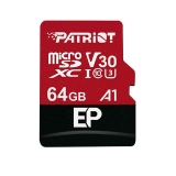 Карта памяти Micro SD Card PATRIOT 64GB PEF64GEP31MCX EP SDXC V30 (Class 10)