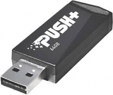 Флешка USB 64GB Patriot PSF64GPSHB32U PUSH (USB 3.2, Black)