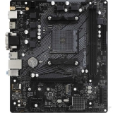 Мат. плата Asrock B550M-HDV (S-AM4, B550, VGA, DVI, HDMI, PCI-E, 2xDDR4, M.2, SATAIII RAID, PCI, SATA3, GbLAN)