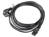 Кабель LANBERG CA-C13C-11CC-0050-BK POWER CORD CEE 7/7 / IEC 320 C13 5M VDE BLACK