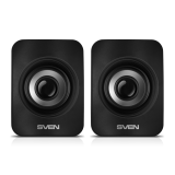 Колонки SVEN 130 (2.0, 2x3W, USB, Black)