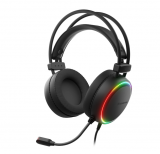 Наушники с микрофоном Genesis NSG-2307 NEON 613 G2 RGB ILLUMINATION Black, Gaming (Mini-Jack)