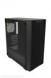 Корпус MidiTower CoolMate Gaming SX-8025 Black (600W, 1xUSB 3.0, 3xUSB 2.0)