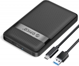 Жесткий диск внешний корпус для HDD/SSD Orico 2577C3-V1-BK-EP (ABS Plastic, 2.5