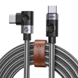 Кабель Orico CC240-40-10-BK-BP (USB 4.0 Type-C to Type-C, up to 240W, up to 40Gbps?, 1x8K@60Hz or 2x4K@60Hz, 1.0m)