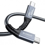 Кабель Orico TBZ4-08-GY-BP (Thunderbolt 4, up to 40Gbps, up to 100W, 1x8K@60Hz or 2x4K@60Hz, 0.8m)