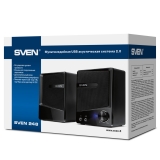 Колонки SVEN 248 (2.0, 2x3W, USB, Black)