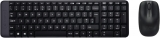 Клавиатура+Мышь беспроводные Logitech MK220 (US-Layout, Black, USB)