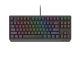 Клавиатура Genesis NKG-2076 THOR 230 TKL LITE Gaming (Mechanical, Rainbow, Black, Hot Swap, US Layout)
