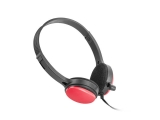 Наушники с микрофоном uGo USL-1222 (With Microphone, Black-Red)