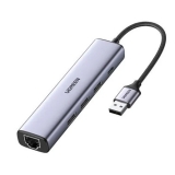 Коммуникатор USB 3.0 to 1xGbLAN, 3-Port USB 3.0 HUB Ugreen 60554