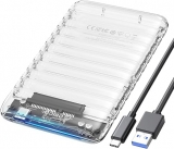 Жесткий диск внешний корпус для HDD/SSD Orico 2577C3-V1-BK-EP (ABS Plastic, 2.5